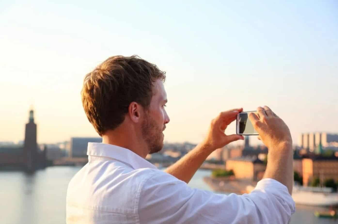 Bare de beste mennene sender disse 8 meldingene Mann, der ein Foto macht