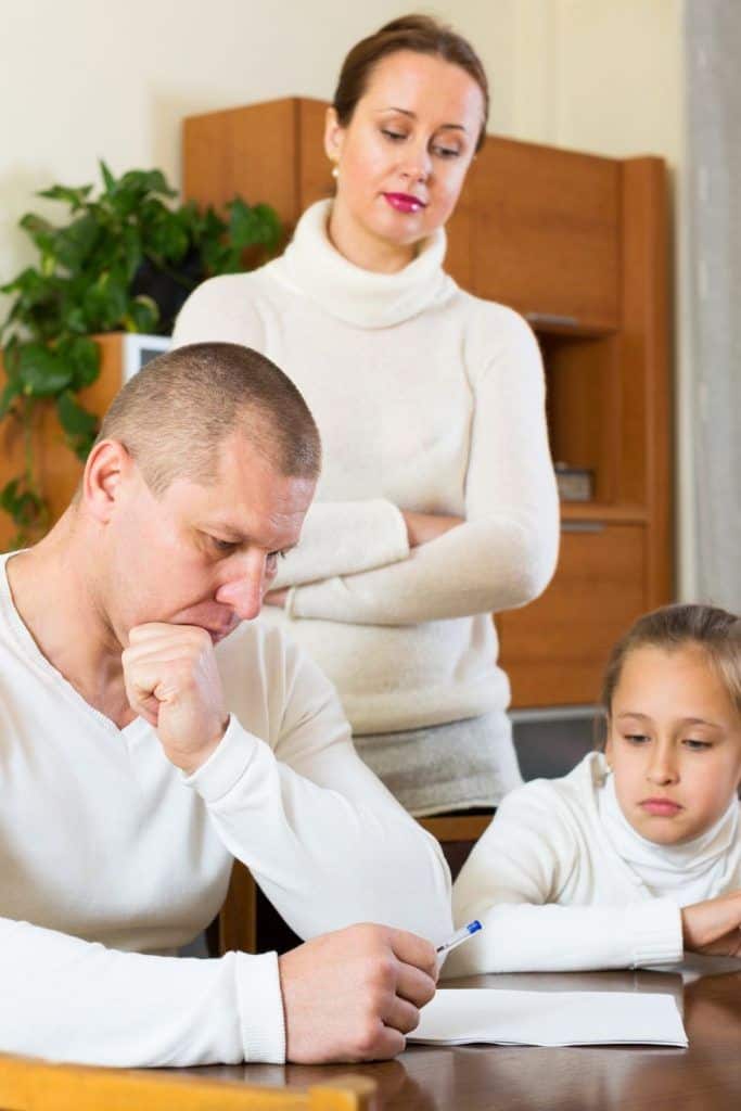 Hvis et barn behandler moren sin respektløst, er det nesten alltid faren som er skyld i det