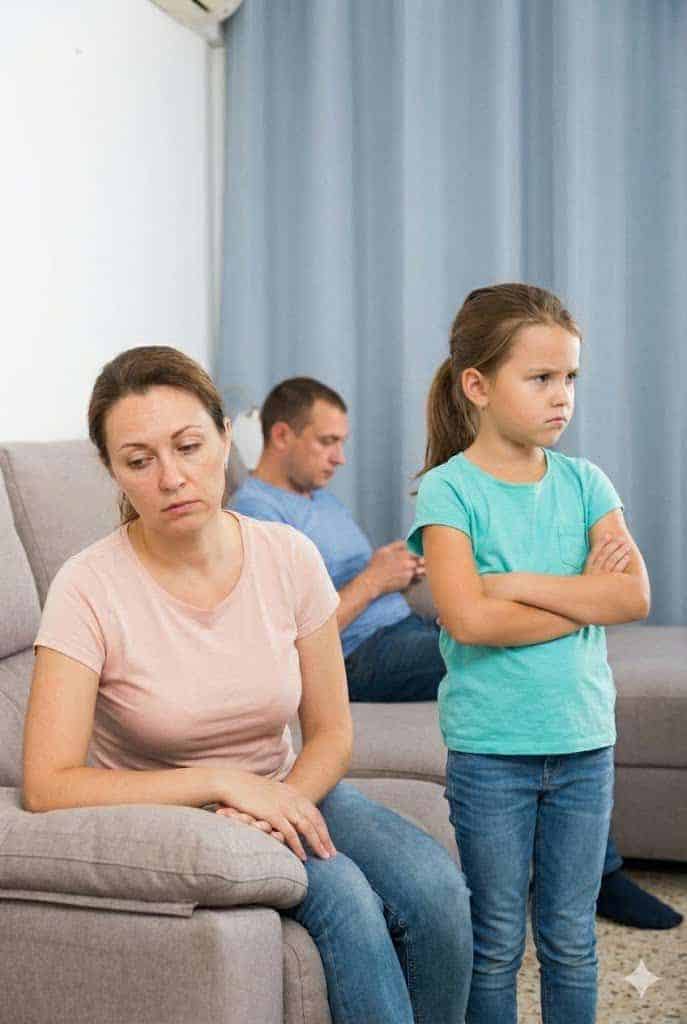 Hvis et barn behandler moren sin respektløst, er det nesten alltid faren som er skyld i det