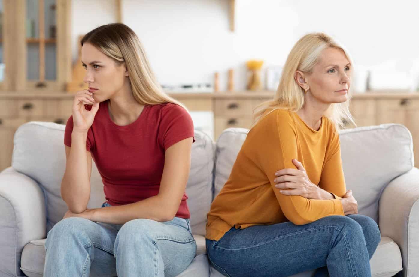 mutter tochter reden nicht