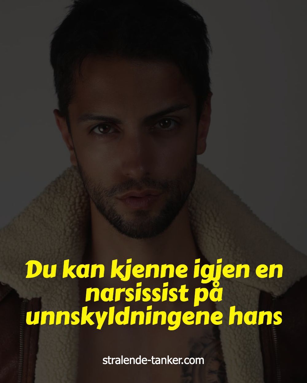 Du kan kjenne igjen en narsissist på unnskyldningene hans
