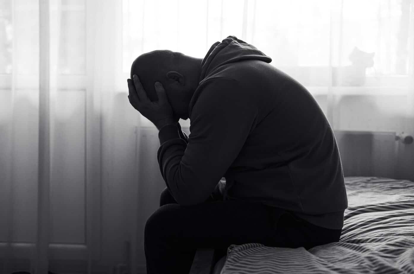 depressiver mann