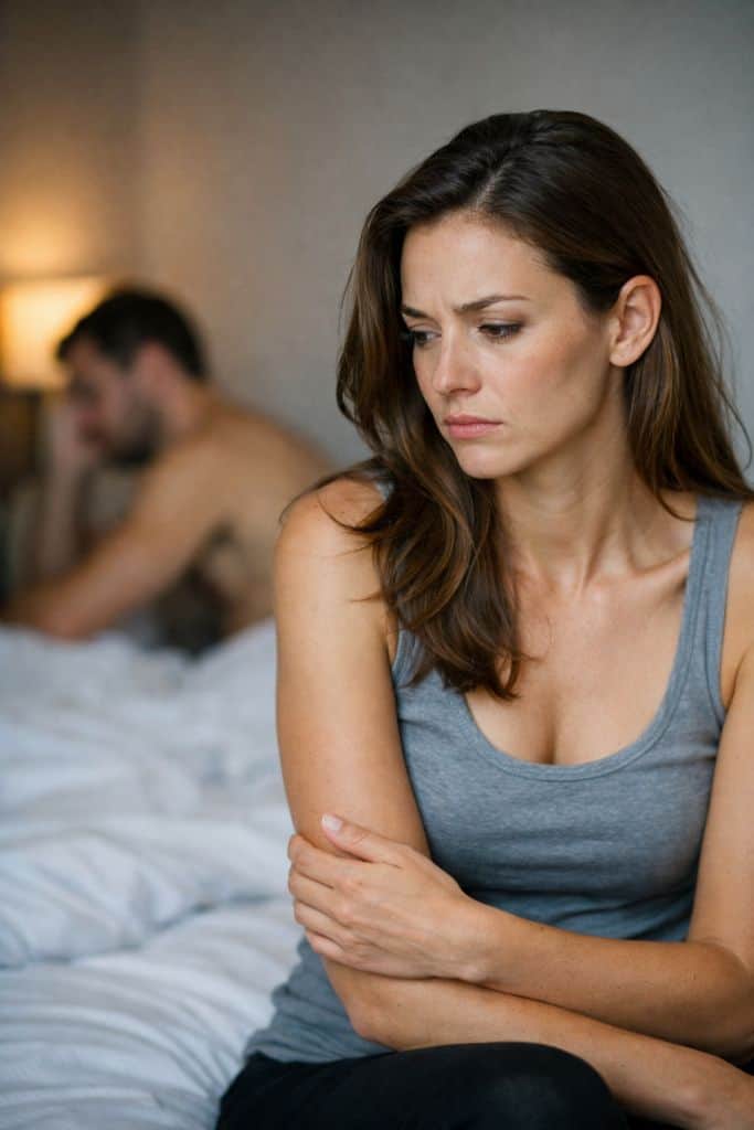 En kvinne mister seksuell interesse når hun blir følelsesmessig skuffet