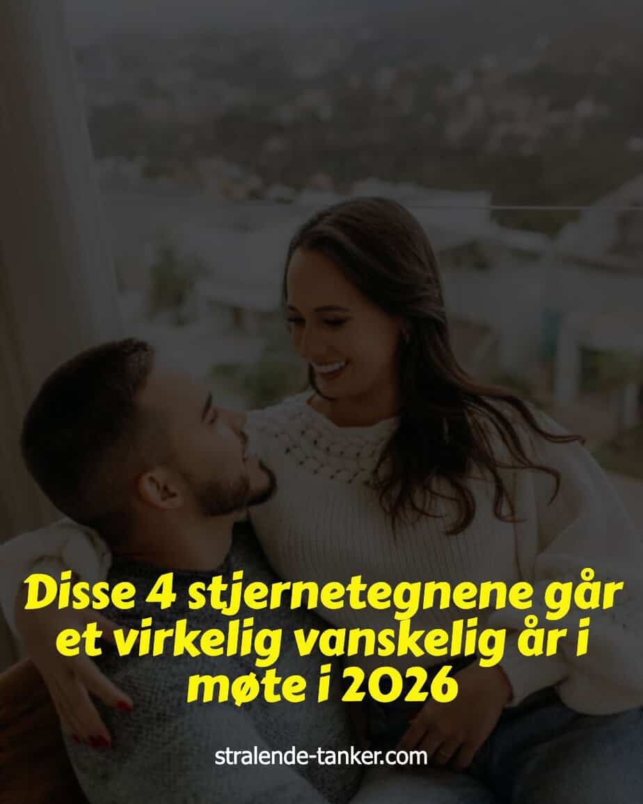 Disse 4 stjernetegnene går et virkelig vanskelig år i møte i 2026