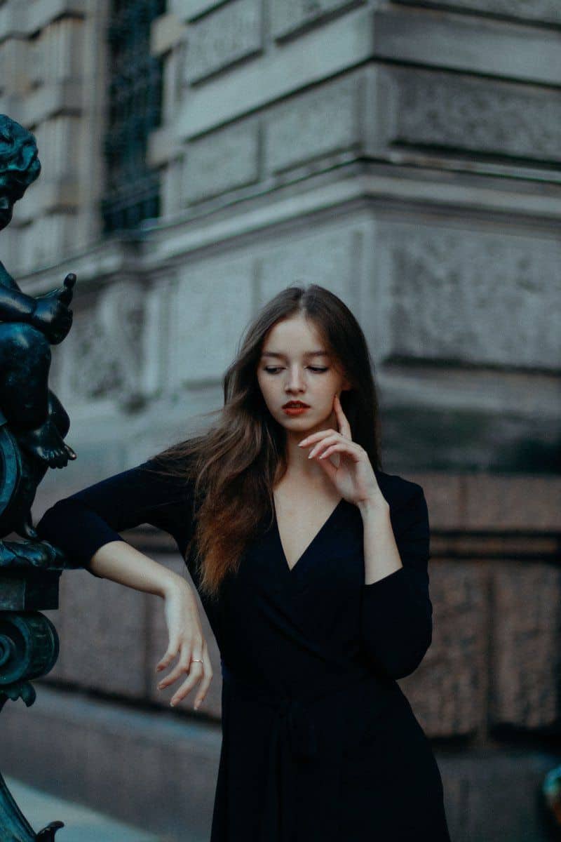 Photo Of Woman Wearing Black Dress · Free Stock Photo Photo Of Woman Wearing Black Dress · Free Stock Photo