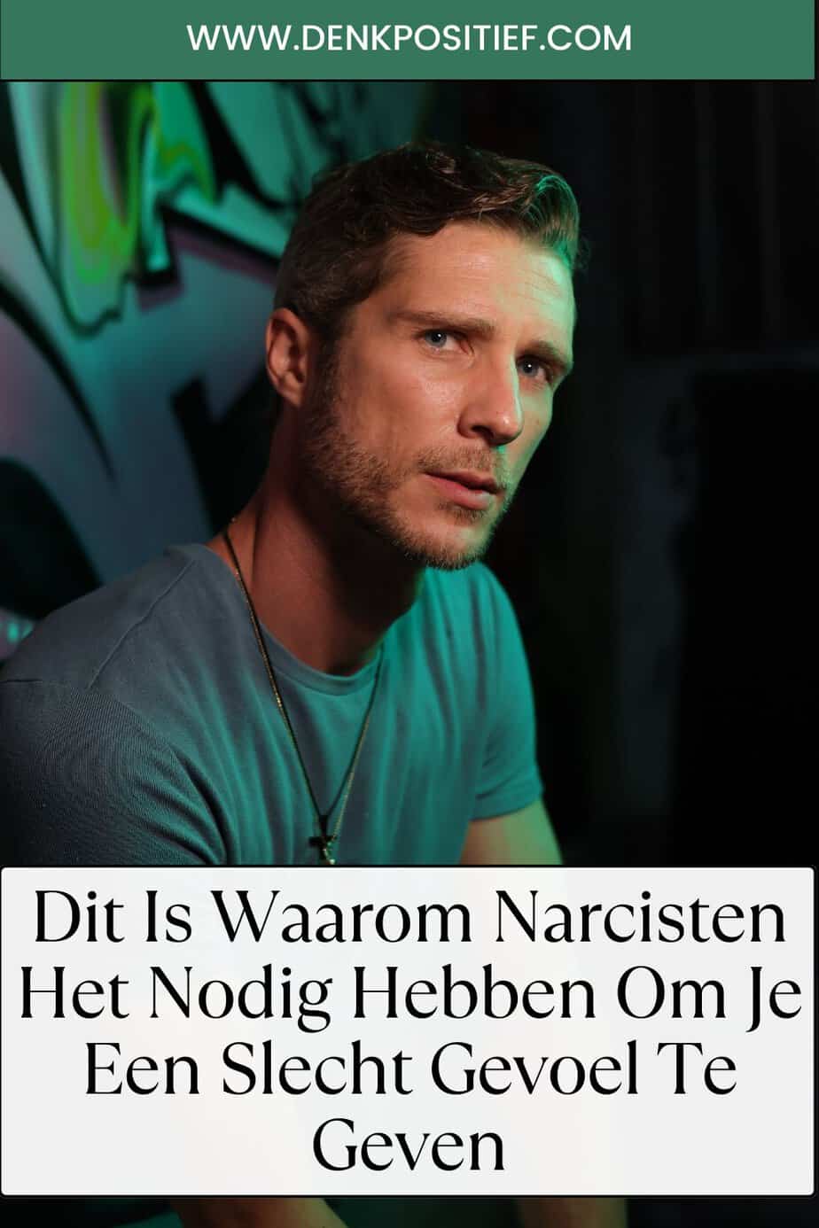 Dette er grunnen til at narsissister trenger å få deg til å føle deg dårlig