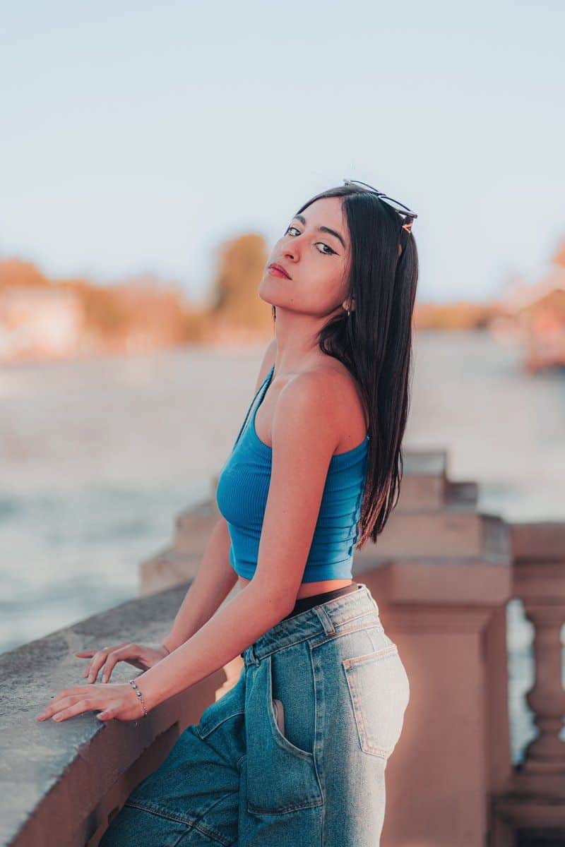 Stylish Young Woman Enjoying River View · Free Stock Photo Stylish Young Woman Enjoying River View · Free Stock Photo