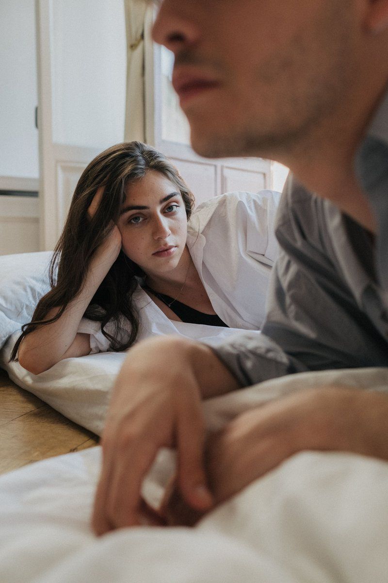A Woman with a Distant Look and Feeling Unloved · Free Stock Photo