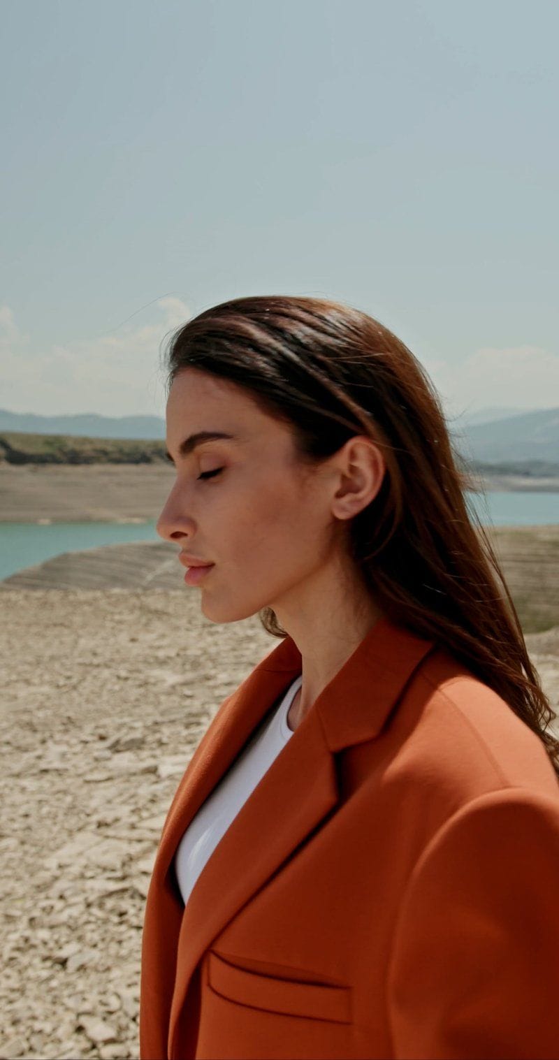 A Woman Walking Away and Looking Back Free Stock Video Footage, Royalty-Free 4K & HD Video Clip A Woman Walking Away and Looking Back Free Stock Video Footage, Royalty-Free 4K & HD Video Clip