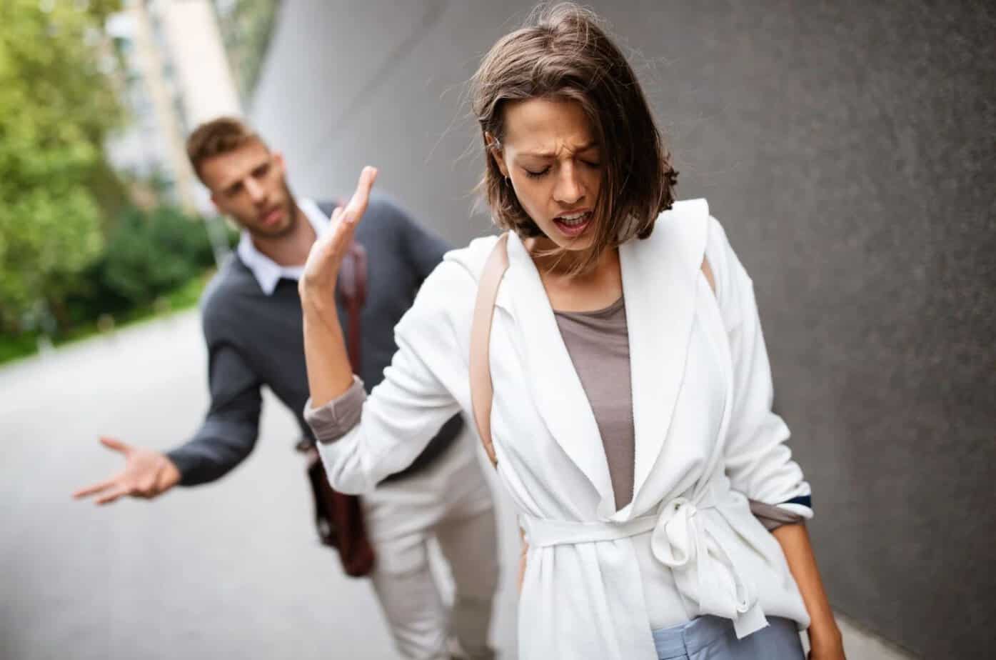 Jeg gikk – ikke fordi jeg ville det, men fordi du ikke visste hvordan man elsker Frau trennt sich
