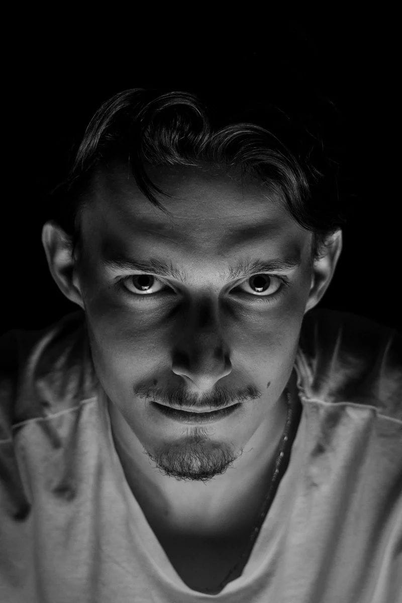 Moody Black and White Portrait of a Man · Free Stock Photo Moody Black and White Portrait of a Man · Free Stock Photo