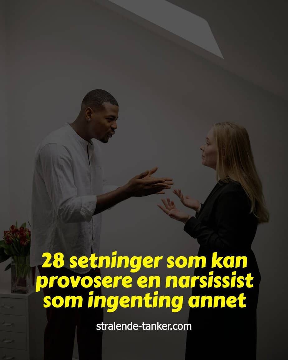 28 setninger som kan provosere en narsissist som ingenting annet 28 setninger som kan provosere en narsissist som ingenting annet