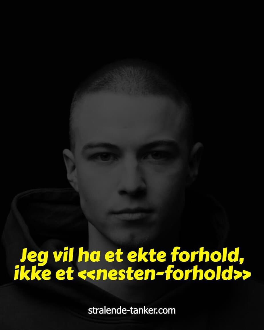Jeg vil ha et ekte forhold, ikke et «nesten-forhold»