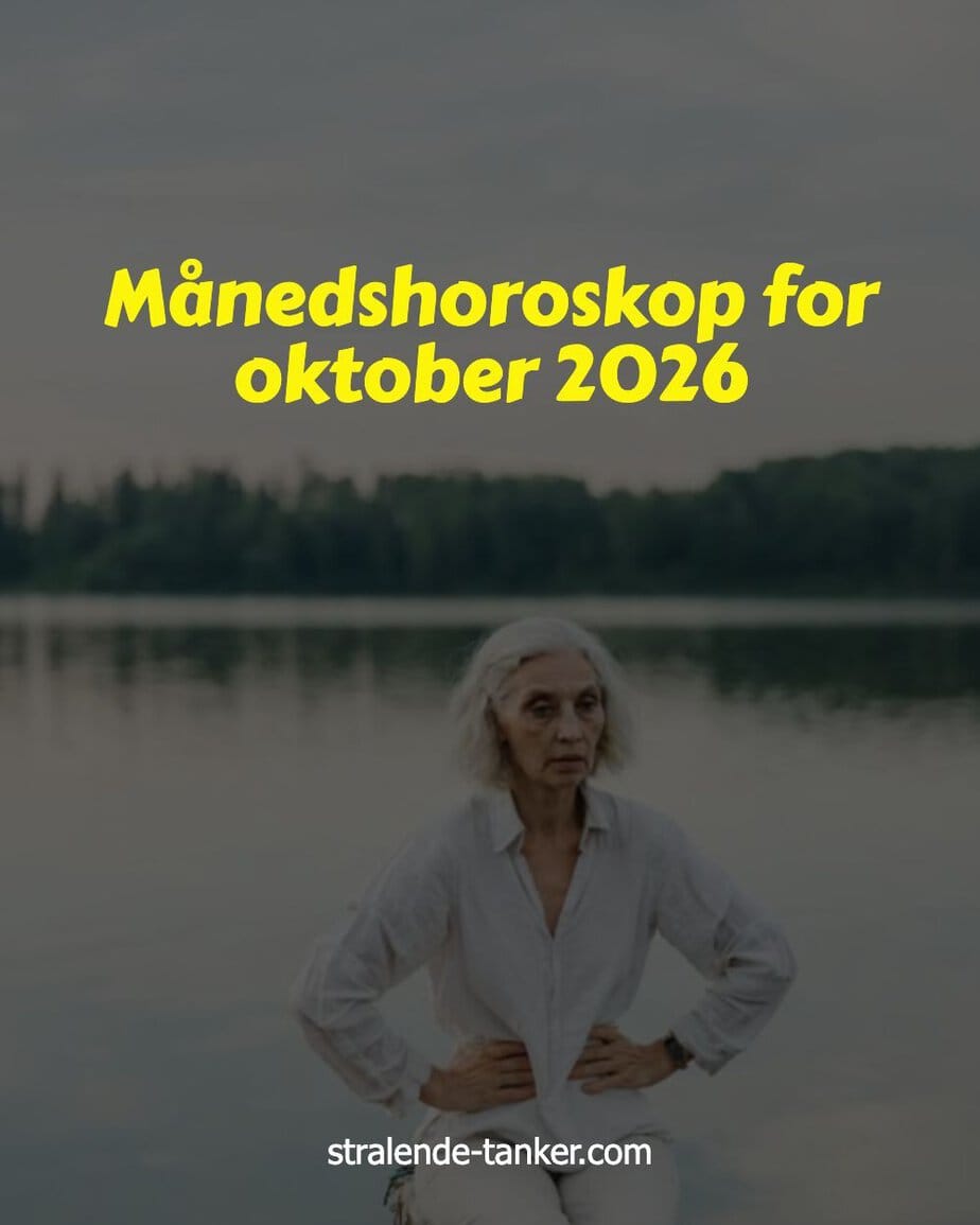 Månedshoroskop for oktober 2026 Månedshoroskop for oktober 2026