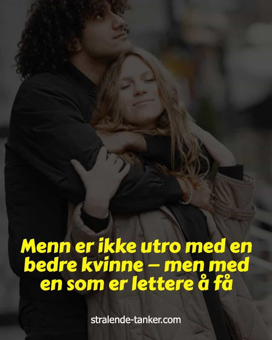 Menn er ikke utro med en bedre kvinne — men med en som er lettere å få Menn er ikke utro med en bedre kvinne — men med en som er lettere å få